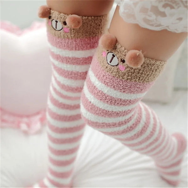 Striped Winter Warm Socks