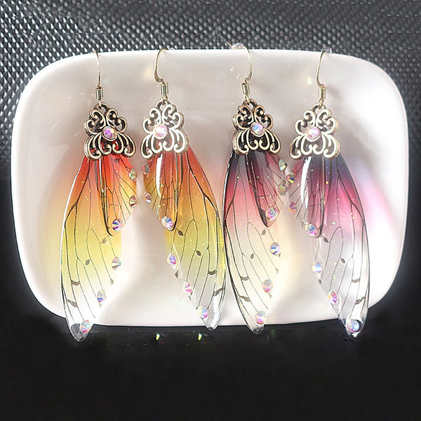 Fairy Butterfly Wing Earrings