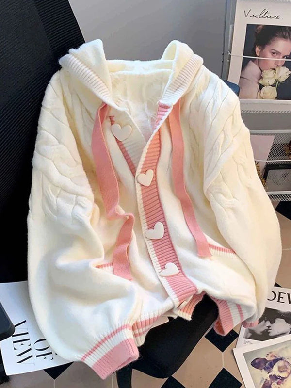 Pastel Dreams Hooded Lolita Cardigan