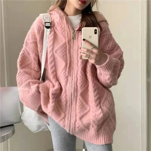 Cozy Hooded Cardigan