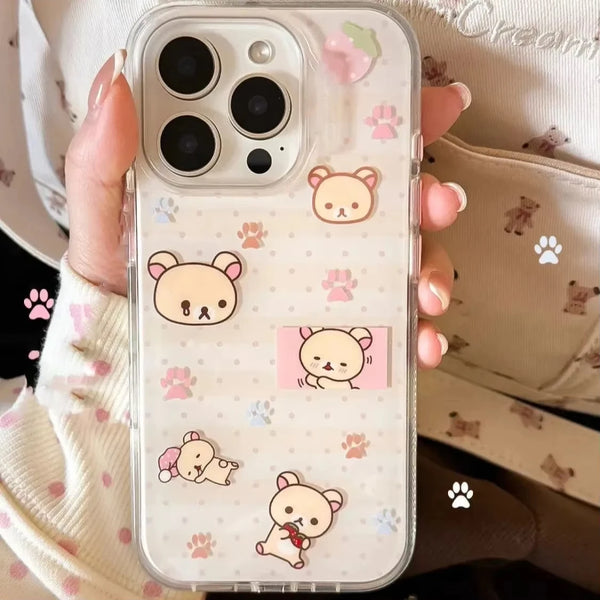 Strawberry R-Rilakkuma Phone Case
