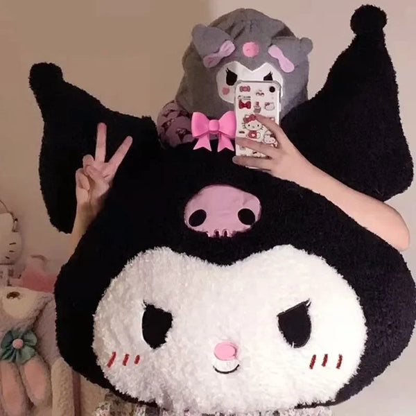 Soft plush toy close-up
