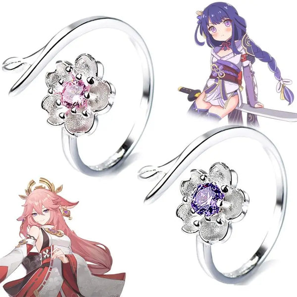 Game Genshin Impact Inspired Ring