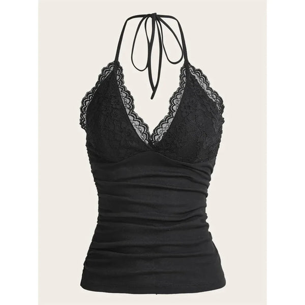 Black Lace Top