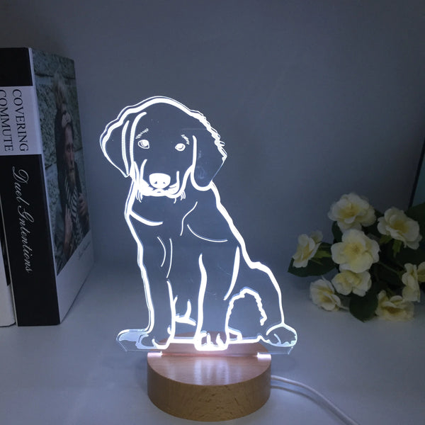 Dog LED Night Light