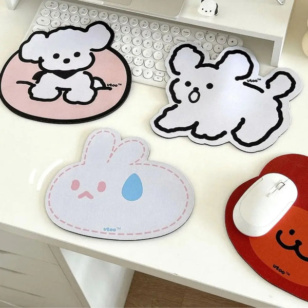 Kawaii Animal Office Mouse Pad