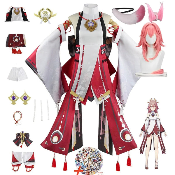 Yae Miko Cosplay Costume