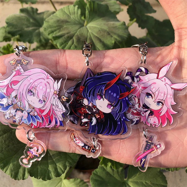 Honkai Impact 3 Chibi Keychains