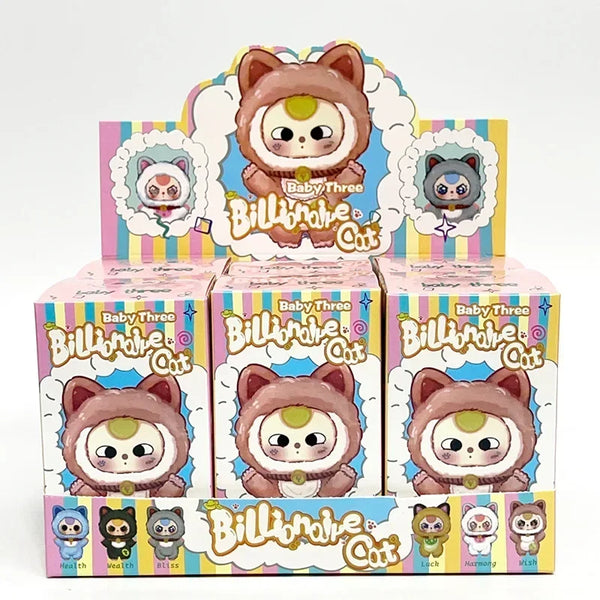 Baby Three Billionaire Lucky Cat Series Blind Box