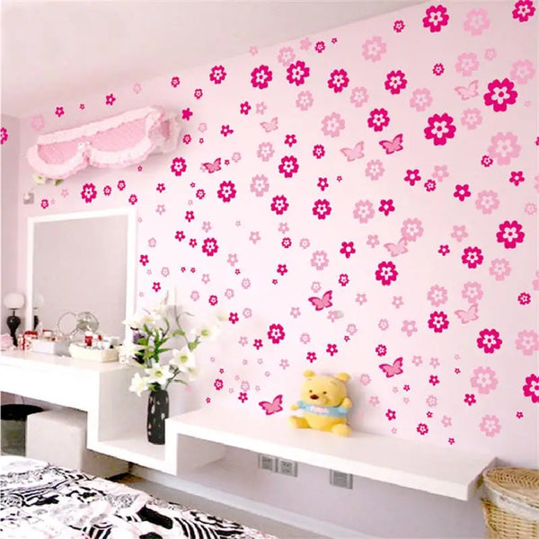 Flowers DIY Wall Stickers