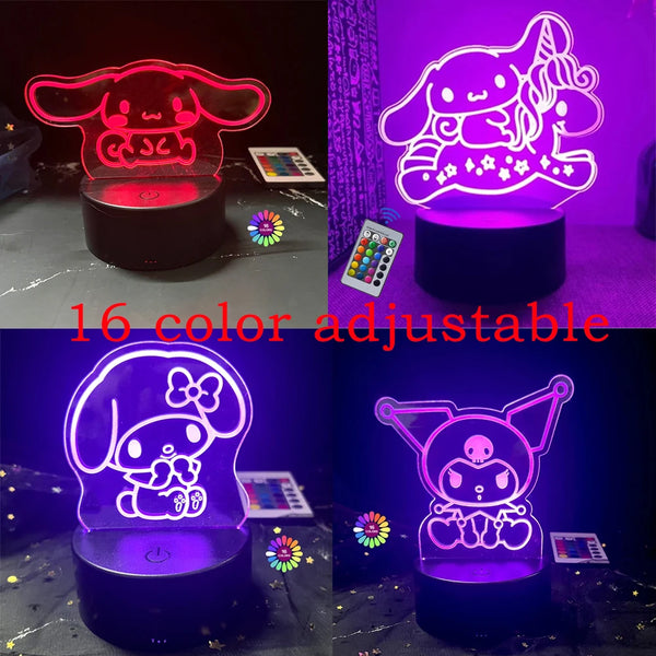 Sugarcat Mascots Led Lamp