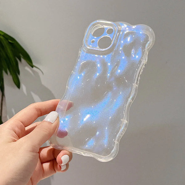 Bubble Glow Transparent iPhone Case