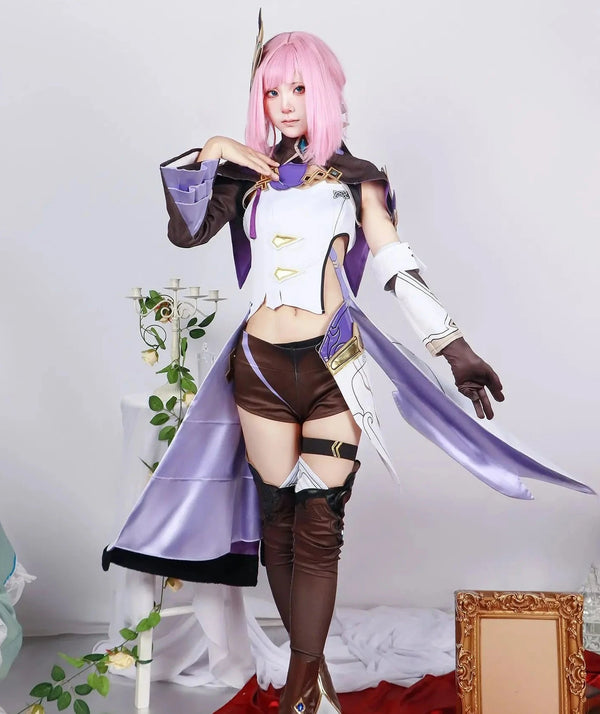 Honkai Impact Elysia Cosplay Wig & Costume