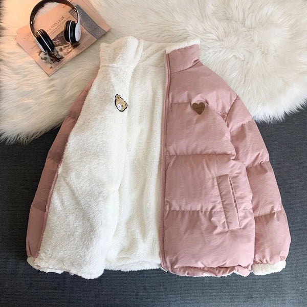 Reversible Winter Puff Jacket