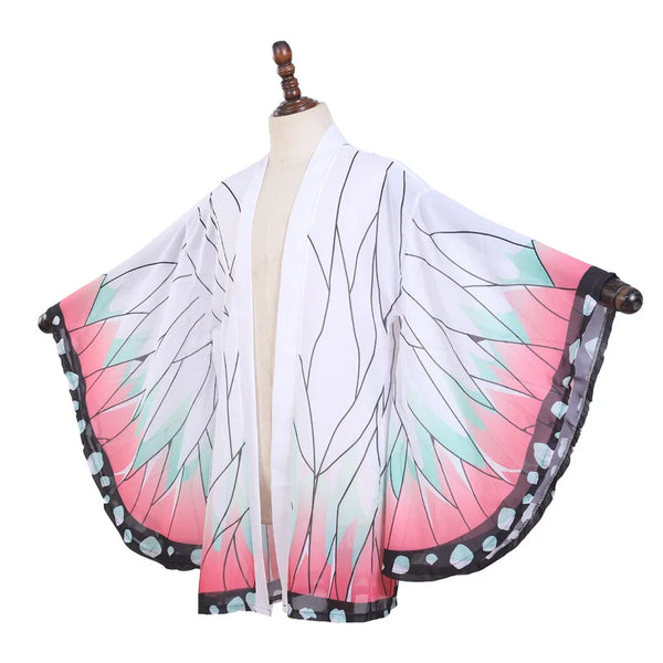 Anime Demon Slayer Kocho Shinobu Cosplay Kimono
